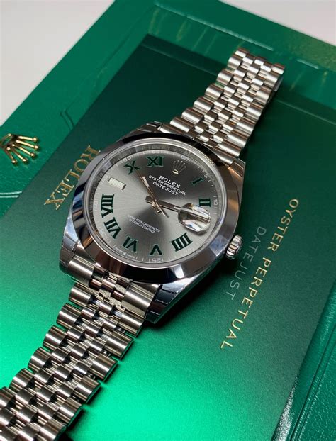 rolex datejust 41 126300 wimbledon dial|rolex datejust 41 price uk.